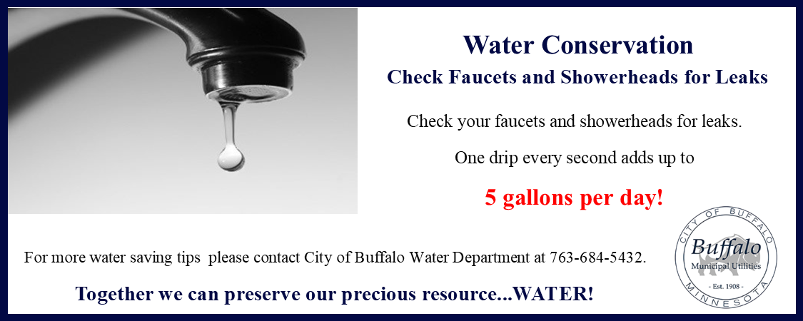 Check Faucets for Leaks