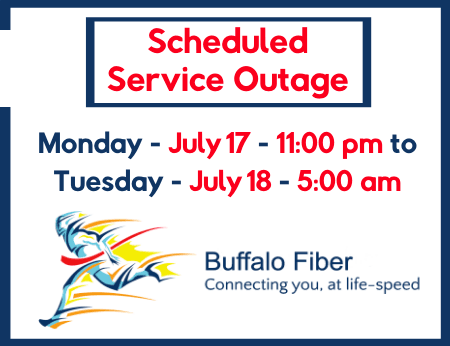 Scheduled Service Outage