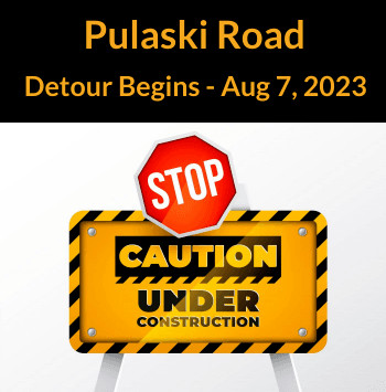 Pulaski Road Detour