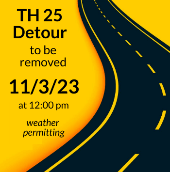 Detour Removed