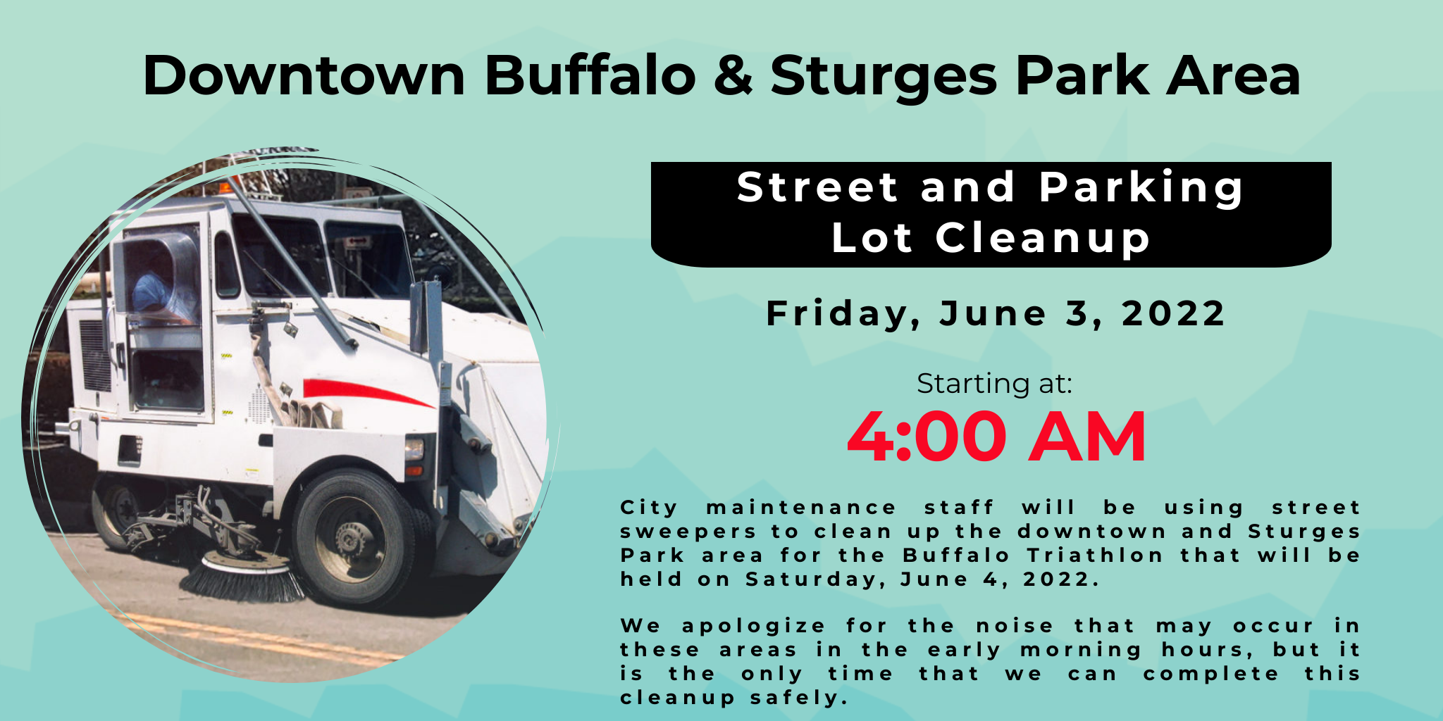 Street Sweeping - Triathlon