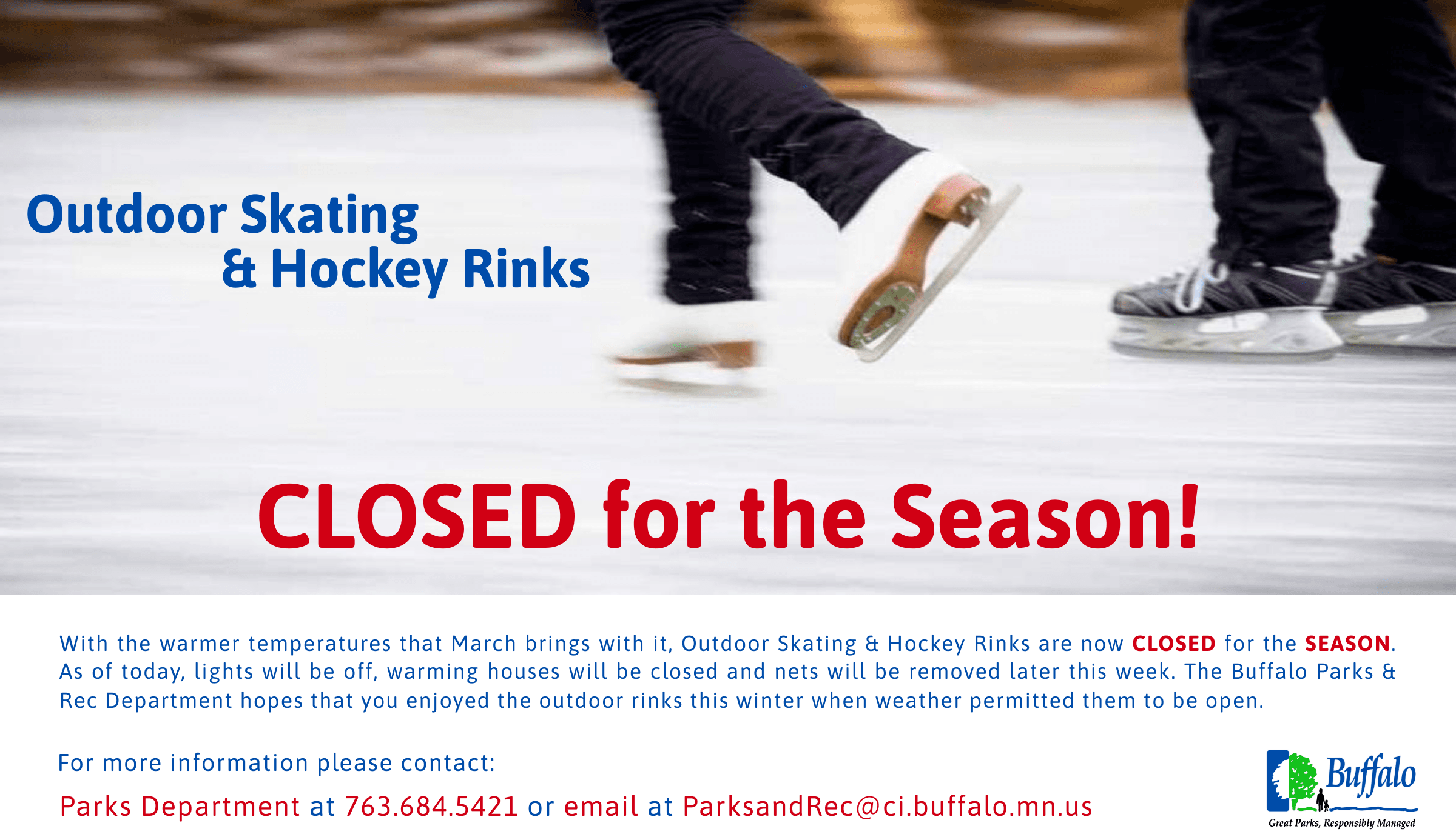 Closed for the season