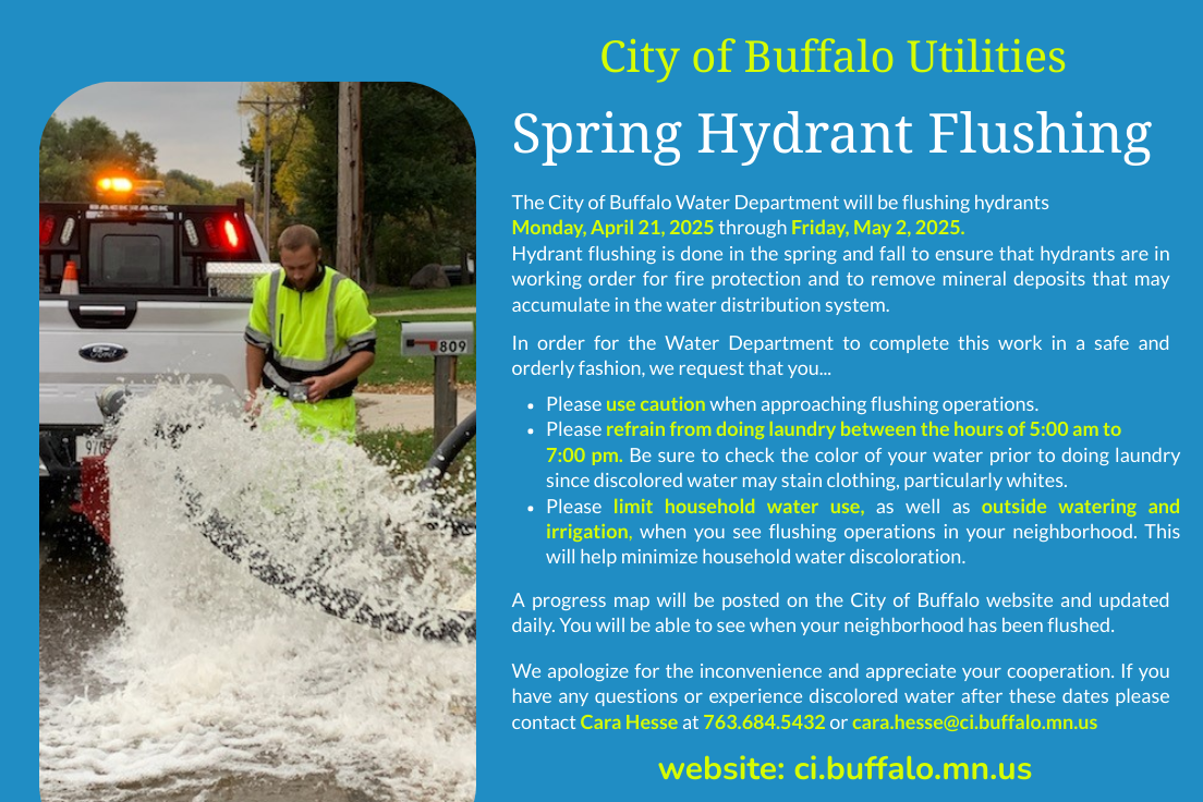 2023 Spring Hydrant Flushing