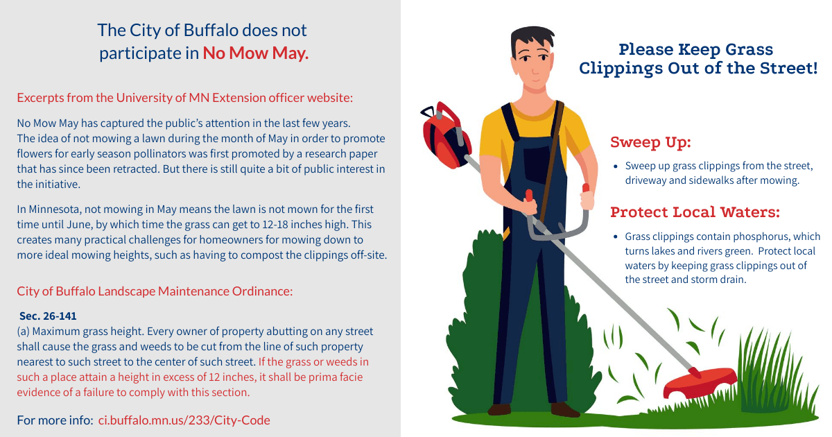 No Mow May - Grass Clippings