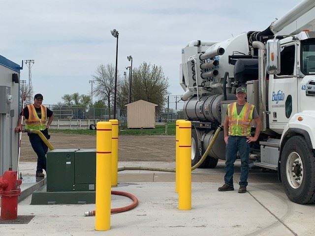 Kurt and Mark Water fill station