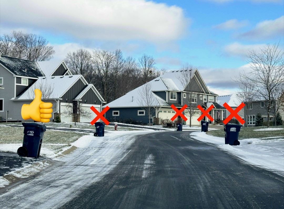Elko New Market Trash can photo